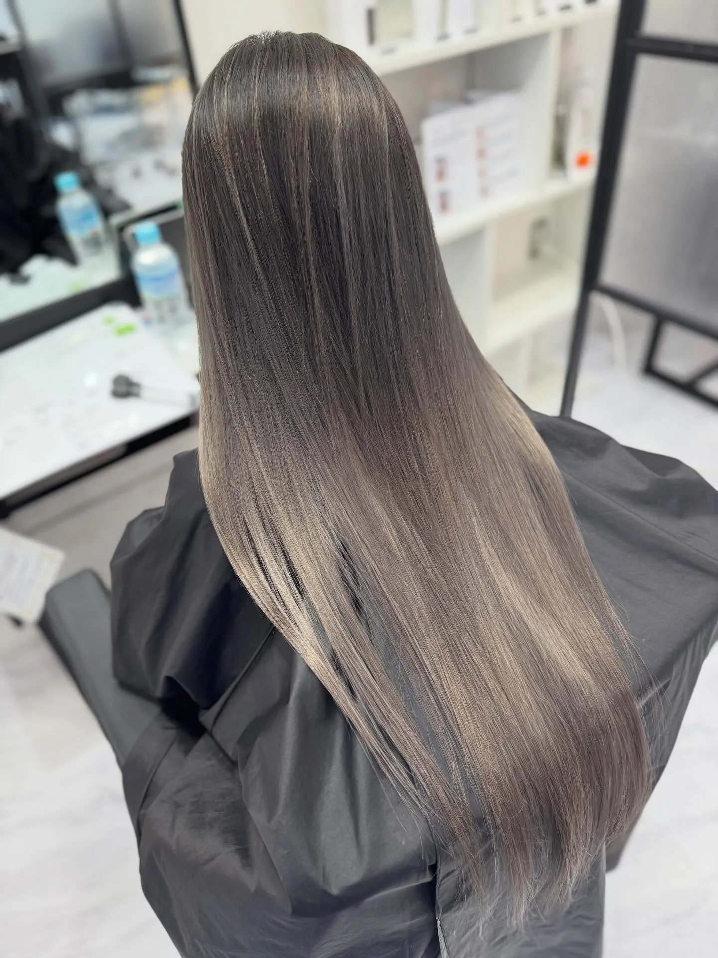 ✴︎lamchele✴︎シルバーグレージュ×バレイヤージュ